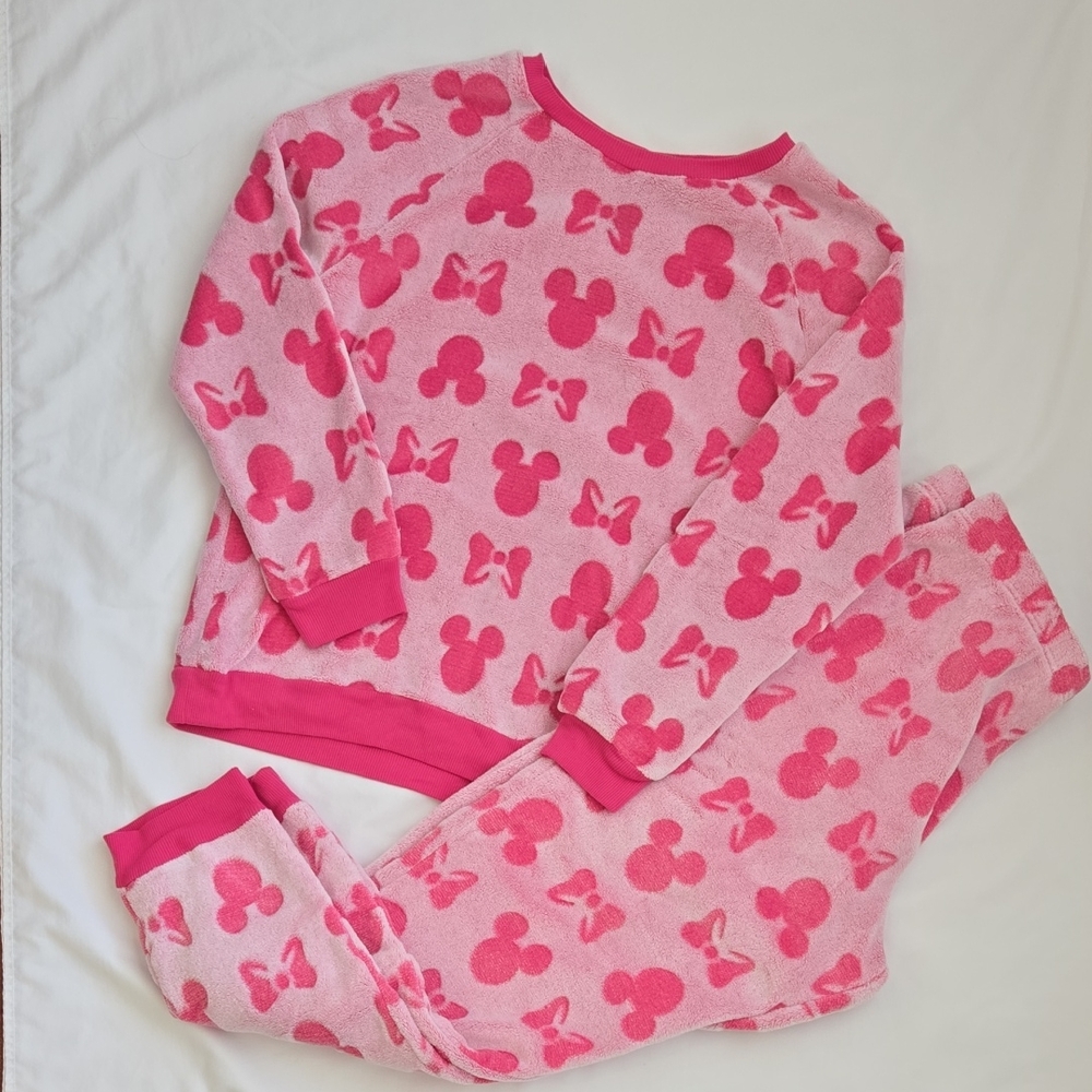 Disney Pink Mouse and Bow Pajama Set